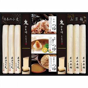 「花山うどん」三種のつゆで味わう老舗の三涼麺